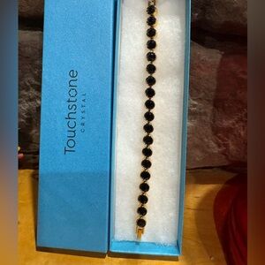 ✨ Golden Jet Ice Bracelet | Touchstone Crystal by Swarovski ✨